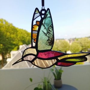 vitrail colibri take me to the church le petit atelier du vitrail france